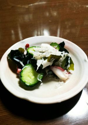 タコときゅうりのカンタン酢の物-レシピのメイン写真
