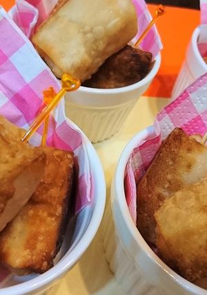 簡単★おやつ【餃子ミニドッグ】♪-レシピのメイン写真