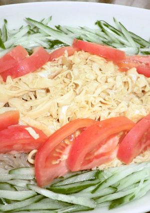 中華春雨サラダ　息子のダイエット食-レシピのメイン写真