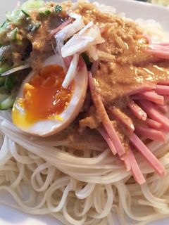 冷やし中華風*ごまだれ-レシピのメイン写真