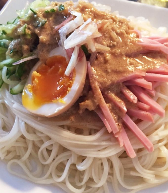 冷やし中華風＊ごまだれ-レシピのメイン写真