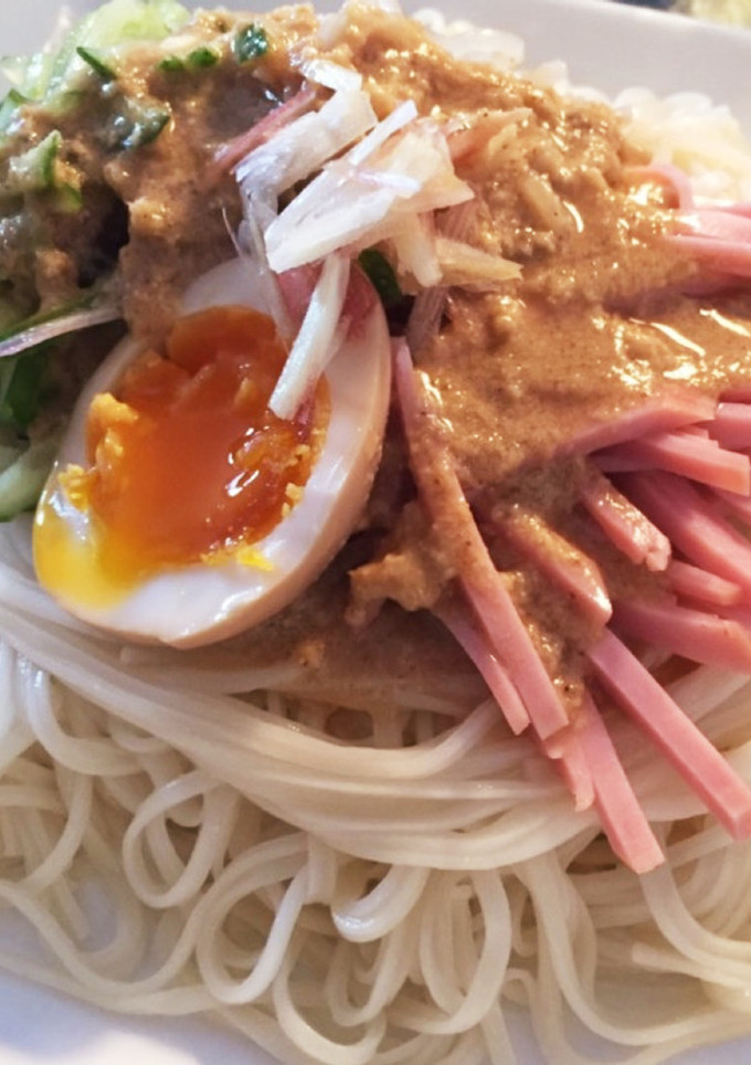 冷やし中華風＊ごまだれ-レシピのメイン写真