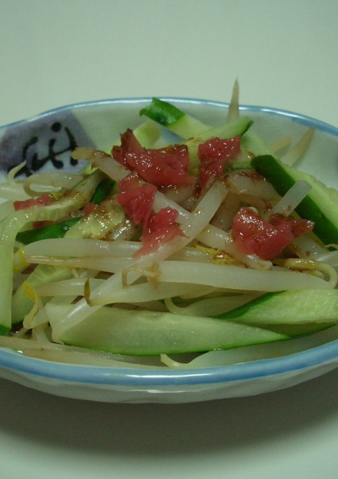 きゅうりともやしでさっぱり副菜-レシピのメイン写真