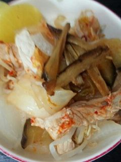 豚キムチ丼(血管ダイエット食823)-レシピのメイン写真