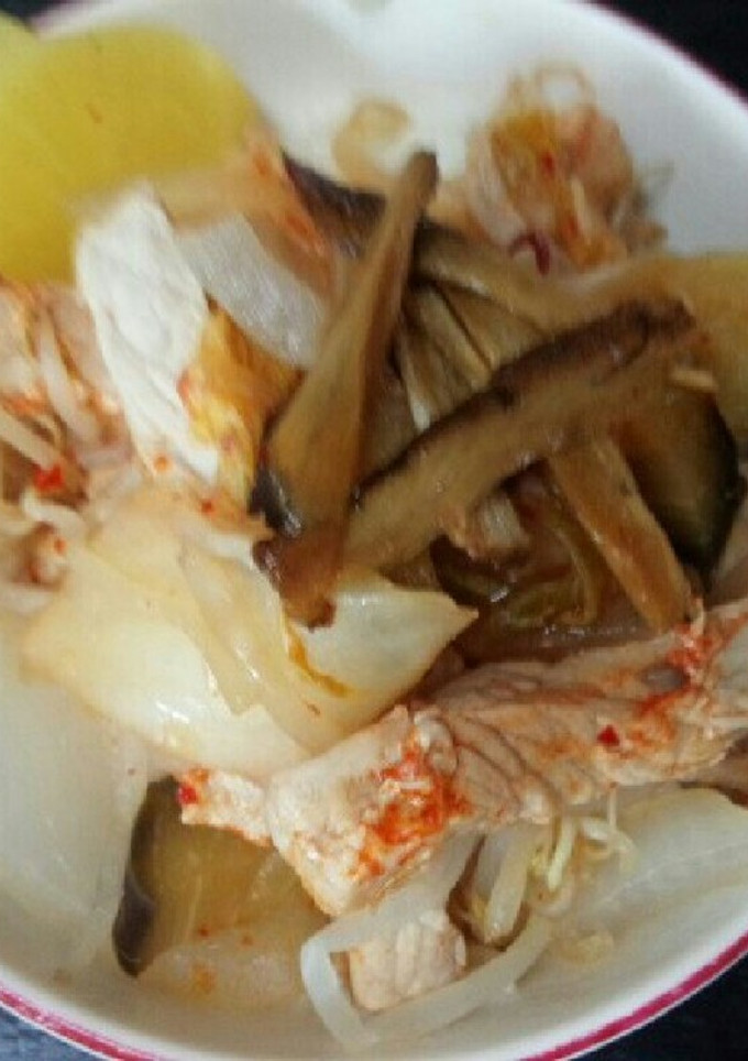 豚キムチ丼（血管ダイエット食823）-レシピのメイン写真