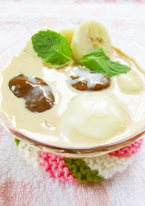 練乳白玉カフェオレ-レシピのメイン写真