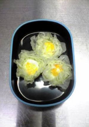 巣篭もり玉子～お弁当サイズ-レシピのメイン写真