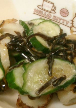 キュウリとちくわのサラダ-レシピのメイン写真