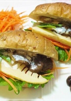 ☆焼き筍の和風サンド☆-レシピのメイン写真