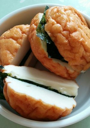 紀文 魚河岸あげ®のチーズ海苔サンド-レシピのメイン写真