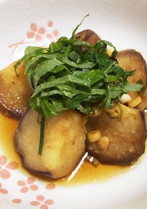 簡単！夏にぴったり！茄子の酢醤油和え-レシピのメイン写真