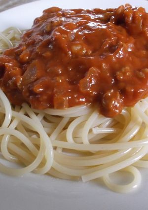 簡単手軽にミートソース-レシピのメイン写真