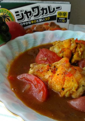 トマトとチキンのスープカレー-レシピのメイン写真