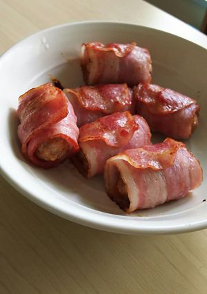 ベーコン巻き肉団子-レシピのメイン写真