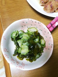 きゅうりとわかめの酢の物-レシピのメイン写真