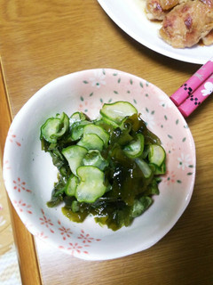 きゅうりとわかめの酢の物-レシピのメイン写真