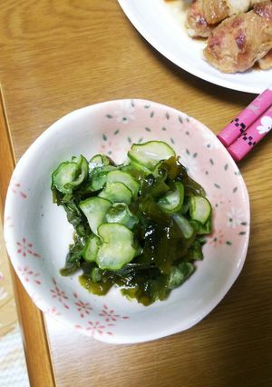 きゅうりとわかめの酢の物-レシピのメイン写真