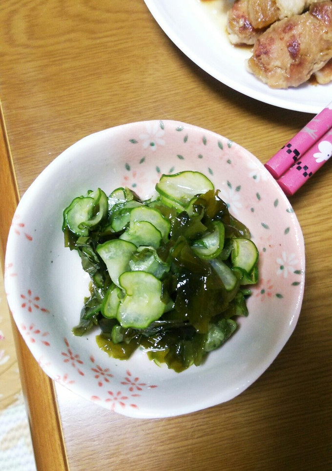 きゅうりとわかめの酢の物-レシピのメイン写真