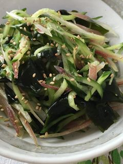 キュウリとミョウガの酢の物-レシピのメイン写真