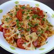 ファルファレのトマトソースパスタ