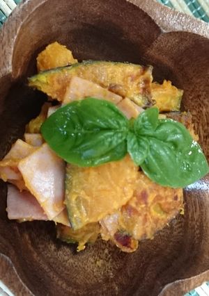 焼きかぼちゃサラダ-レシピのメイン写真