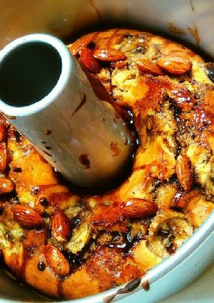キャラメルバナナのパウンド(バターなし-レシピのメイン写真