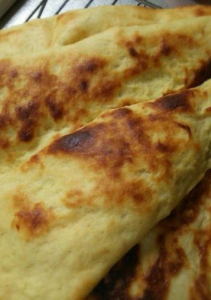 大豆粉で低糖質なナン-レシピのメイン写真