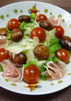 オニオンスライス&トッピングサラダ-レシピのメイン写真