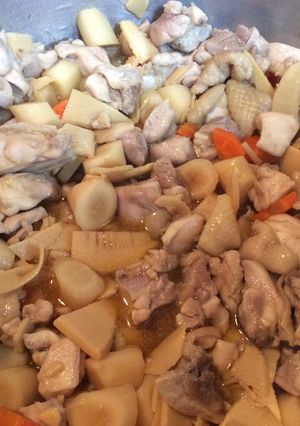 ごぼう筍水煮の煮物-レシピのメイン写真