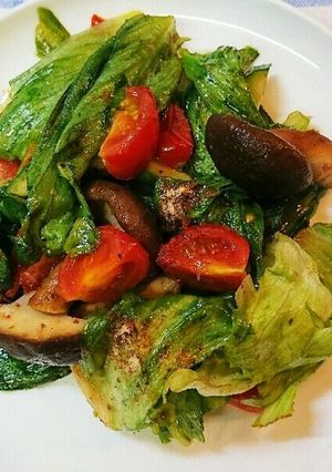☆夏 野菜の和風だし(にぼし粉)炒め-レシピのメイン写真
