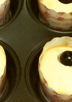 ブルーベリーチーズカップケーキ-レシピのメイン写真