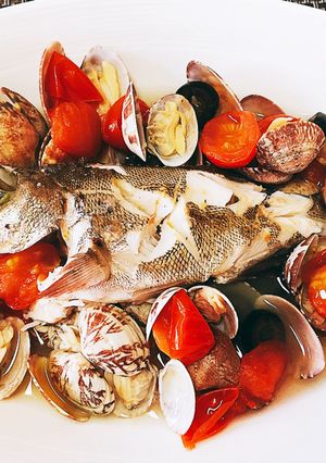 簡単濃厚魚介ダシ♡メバルのアクアパッツァ-レシピのメイン写真