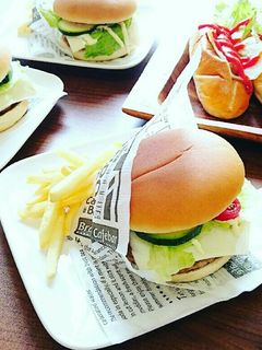 照り焼きバーガー☆テリヤキ ハンバーガー-レシピのメイン写真