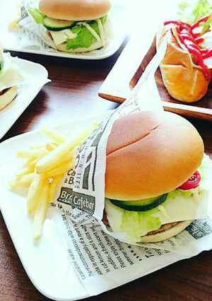 照り焼きバーガー☆テリヤキ　ハンバーガー-レシピのメイン写真