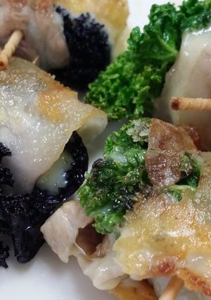 カリーノケールのベーコンチーズ巻き-レシピのメイン写真