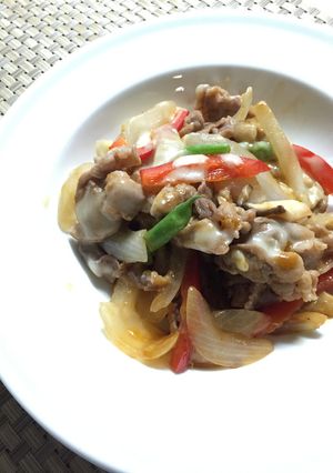 豚肉と野菜のナポリタン風-レシピのメイン写真