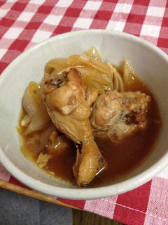 手羽元のらっきょう酢煮-レシピのメイン写真