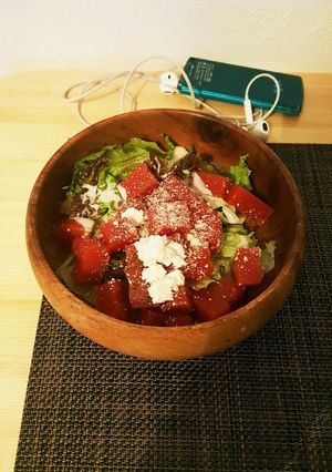 ヘルシー！トマト寒天のチーズサラダ-レシピのメイン写真