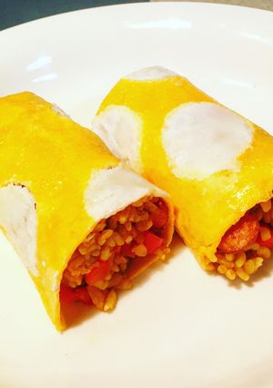 水玉カレーチャーハン-レシピのメイン写真