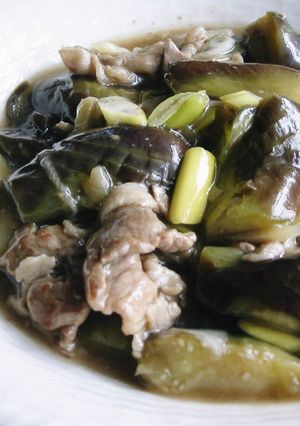 なすと豚肉のとろとろ煮　-レシピのメイン写真
