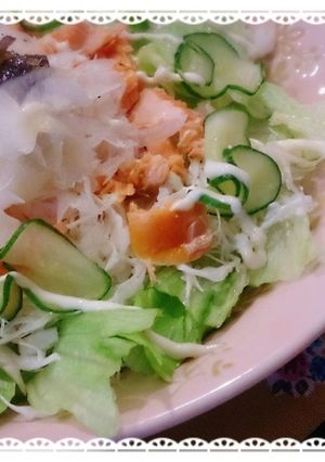 満腹ヘルシー♡さっぱりサラダ飯-レシピのメイン写真