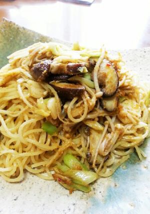 カラスミ和風オイルパスタ-レシピのメイン写真
