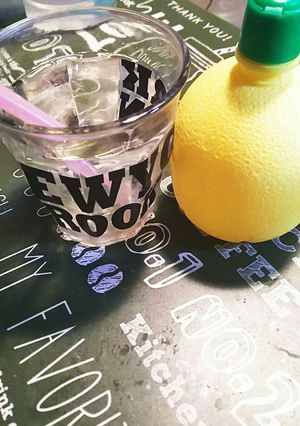 水素水で簡単ハチミツレモン-レシピのメイン写真