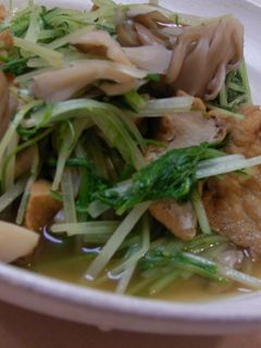 水菜のシャキシャキ♪煮物-レシピのメイン写真