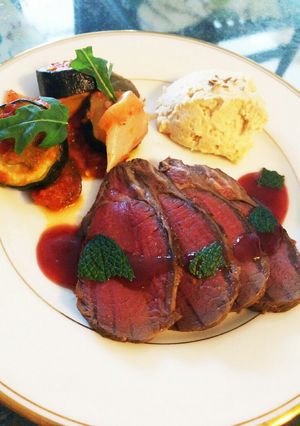 鹿肉のロースト-レシピのメイン写真