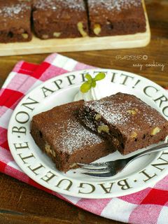 ☆簡単☆濃厚しっとりチョコブラウニー-レシピのメイン写真