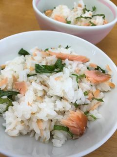 大葉香る♡カンタン鮭ごはん-レシピのメイン写真