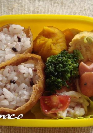 ちょま弁⑯いなりｲｶﾄﾏﾄ味噌マヨ和え-レシピのメイン写真