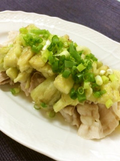 なす焼きと冷しゃぶのあっさり仕立て-レシピのメイン写真