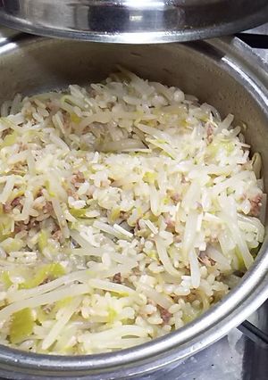 モヤシのヘルシー炒め炊き飯-レシピのメイン写真